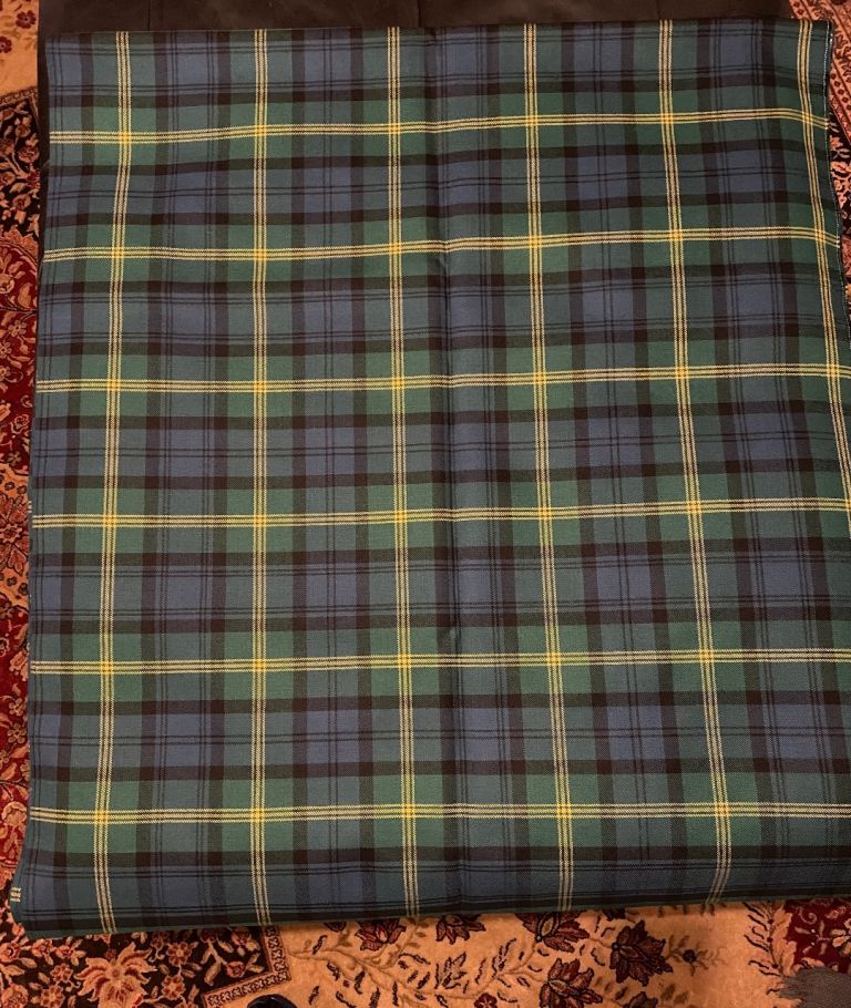  8 yards single width Gordon ancient 1842 tartan
