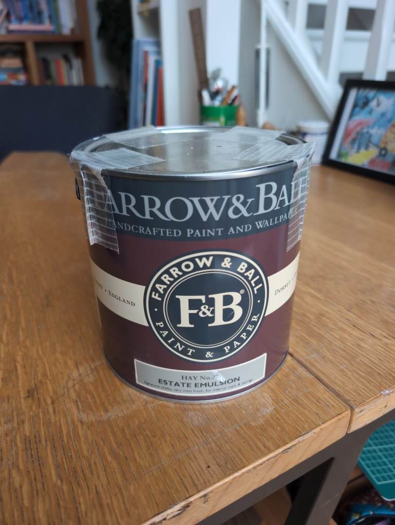 Farrow & Ball Estate Emulsion Paint 2.5L - Hay No. 37, New