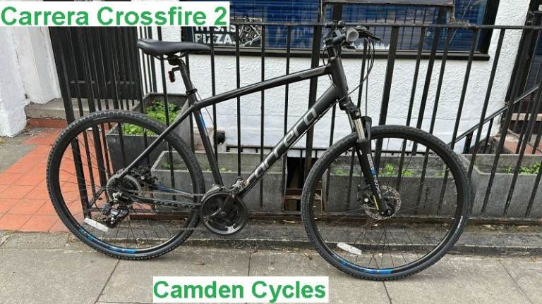 Carrera Crossfire 2 Men's Hybrid Bike Black