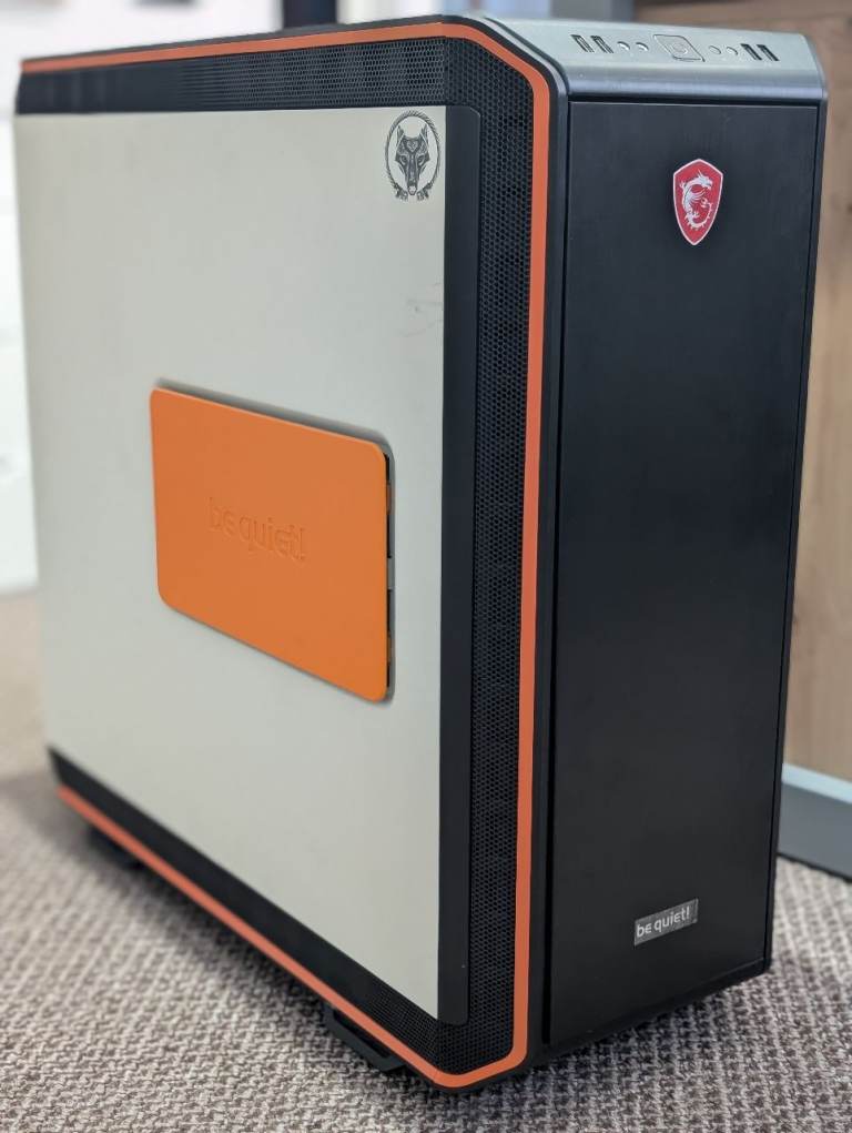 be quiet! Dark Base 900 Black/Orange Large ATX Tower Case (non-RGB)