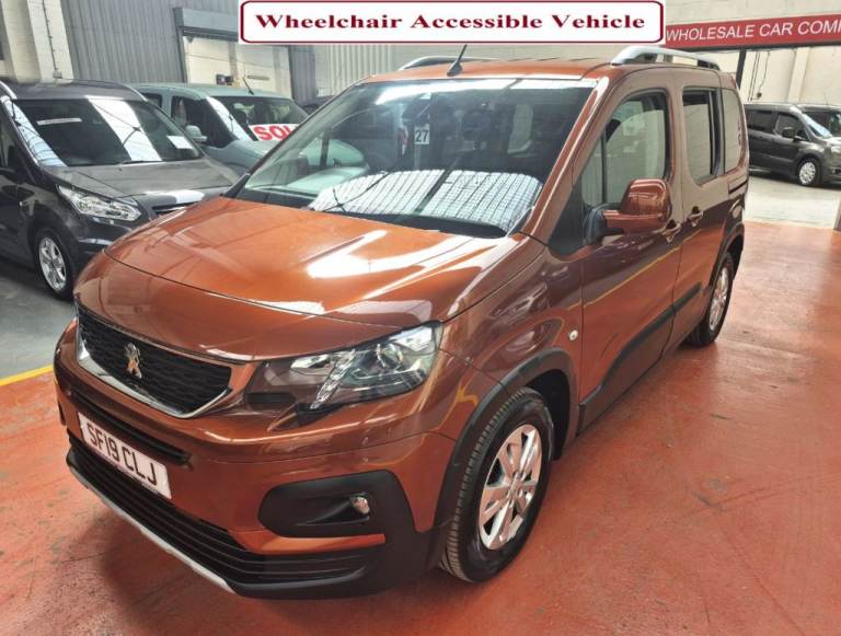  Peugeot Rifter WHEELCHAIR ACCESSIBLE 1.5 BlueHDi 100 Allure 5dr Diesel