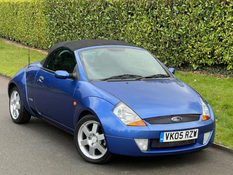 FORD STREETKA 1.6i Luxury 2 SEATER 2 DOOR 2005 ULEZ 32K LOW MILEAGE CONVERTIBLE