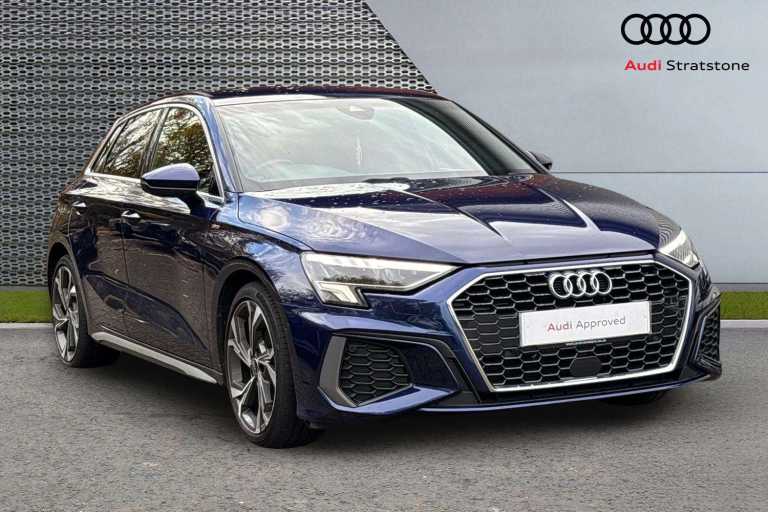  Audi A3 35 TFSI S Line 5dr [Comfort+Sound] Hatchback Petrol Manual