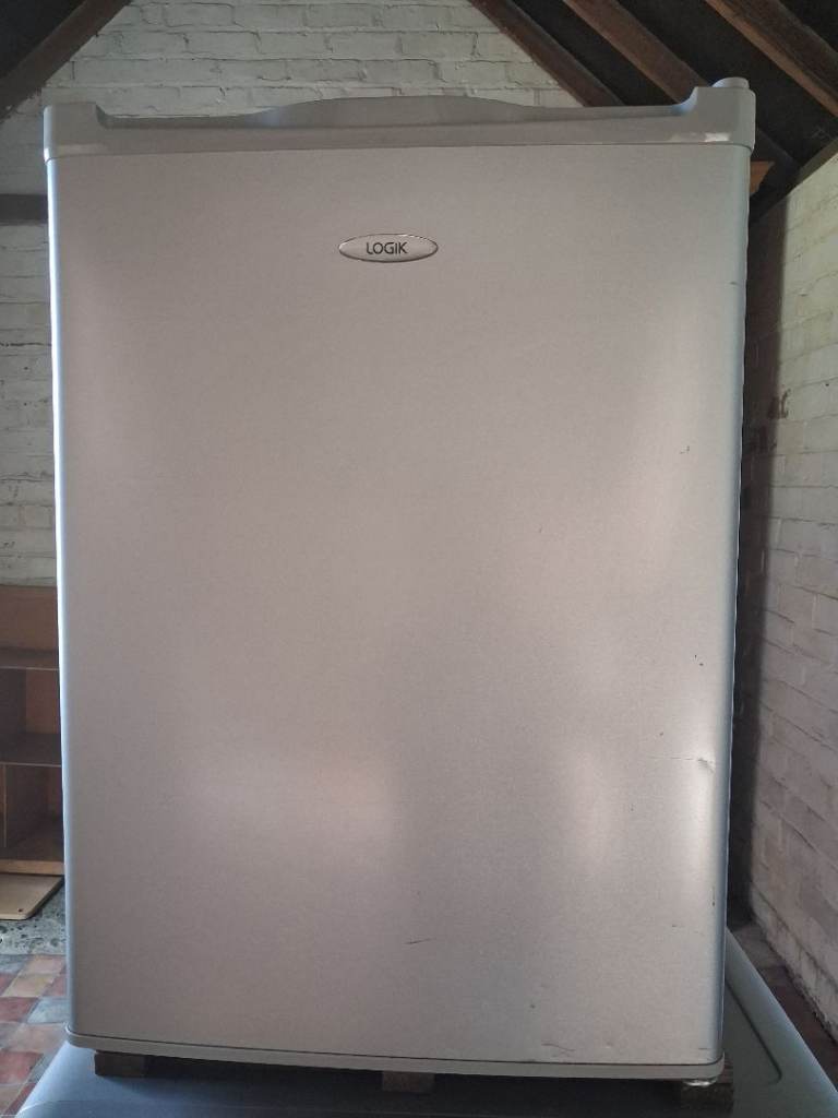 Logic Silver Undercounter Fridge with Small Freezer Compartment