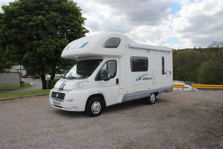 2009 "09" Reg ACE Milano Compact 4 Berth Motorhome With Double Bed Over The Cab