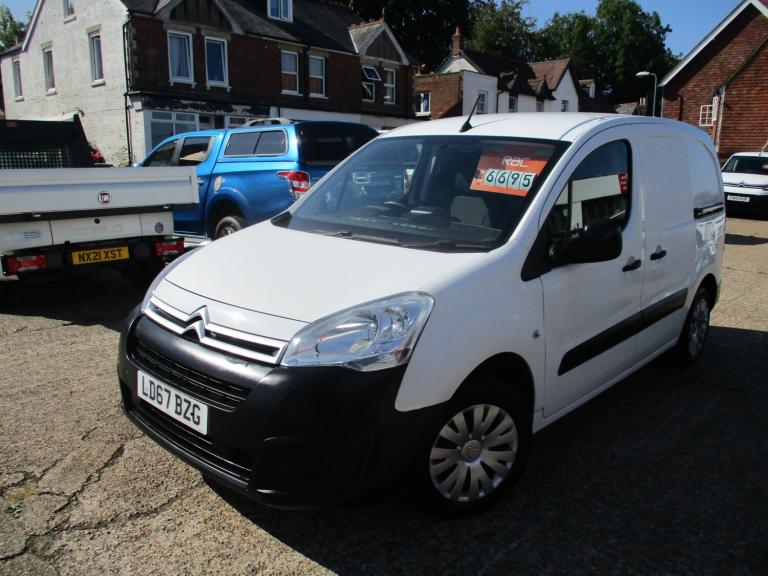 2017 Citroen Berlingo 1.6 BlueHDi 625Kg Enterprise 75ps PANEL VAN Diesel Manual