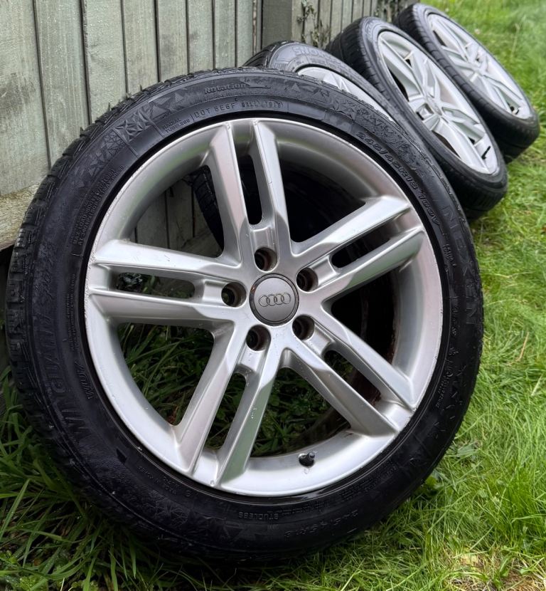 Audi A6 S Line 18 inch Alloy Wheels 5 x 112 Genuine 8J ET39 C7 4G 4G0 601 025 Q