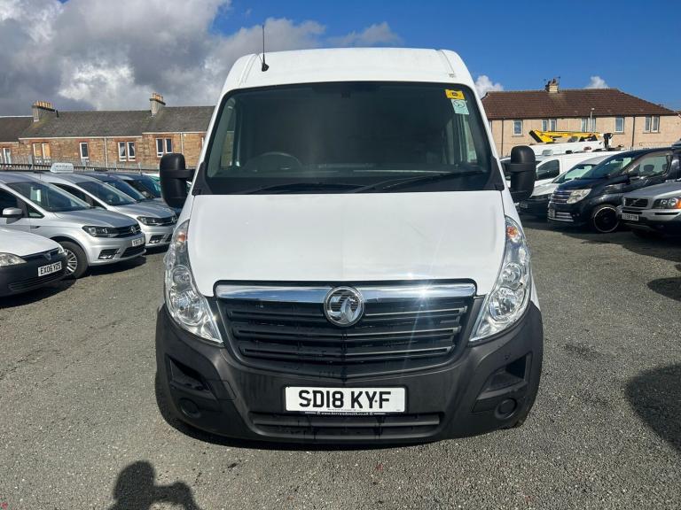 2018 Vauxhall Movano 2.3 CDTI BiTurbo H2 Van 130ps PANEL VAN Diesel Manual