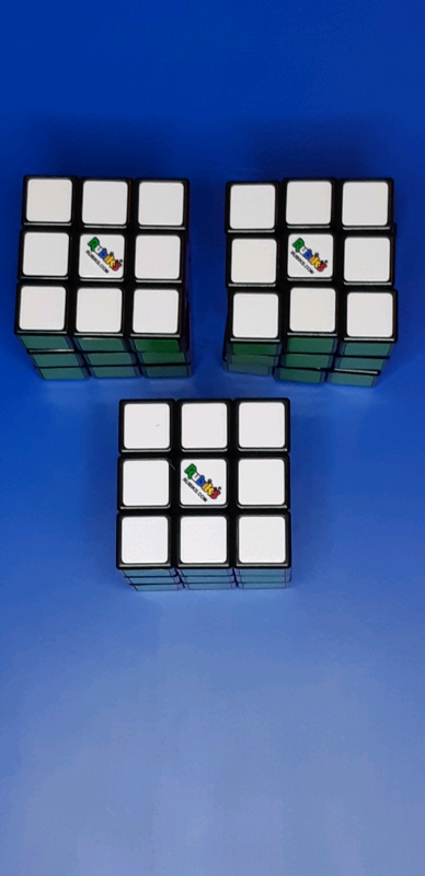 Rubix cubes x 3 NEW 