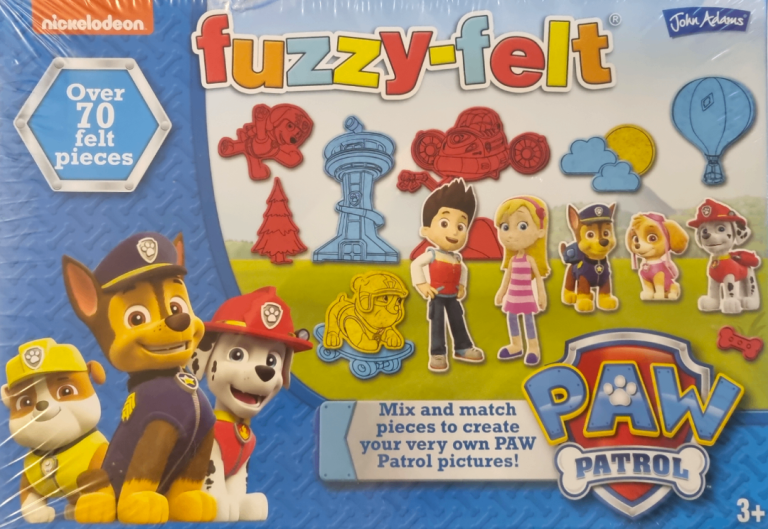John Adams Toys Fuzzy Felt PAW Patrol