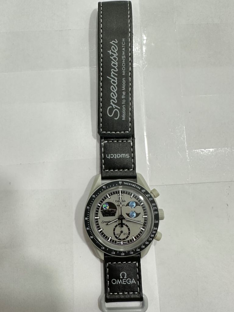 Omega x Swatch Moonswatch - Mission to Moonphase Grey