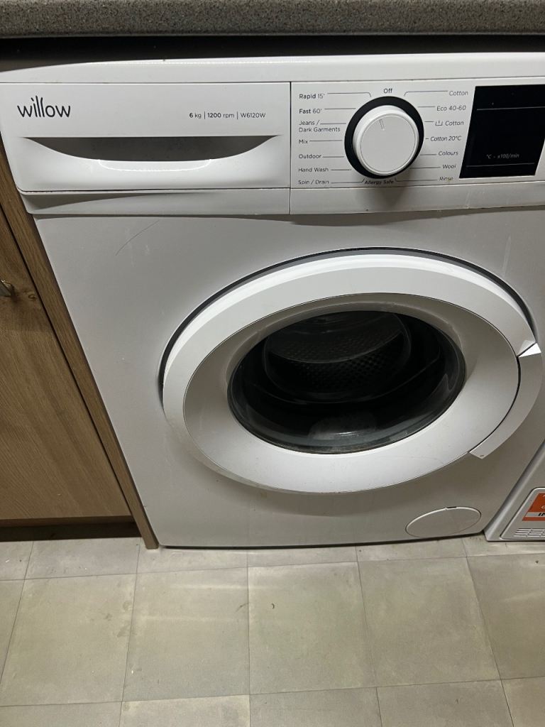 FREE 6kg willow washing machine 