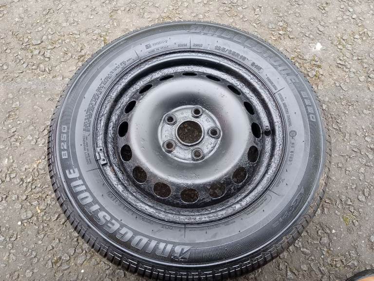 VW Caddy 15 Inch Steel Wheel + Tyre #6