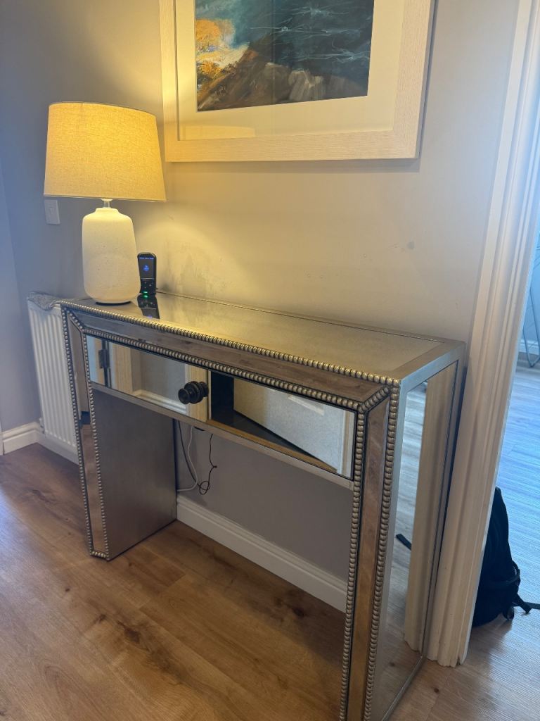 Mirrored Console Table