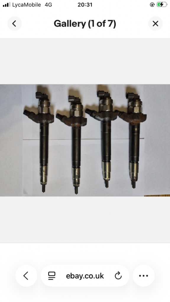 Ford transit injectors 2006-2011 mk7 2.2 and 2.4 euro 4  