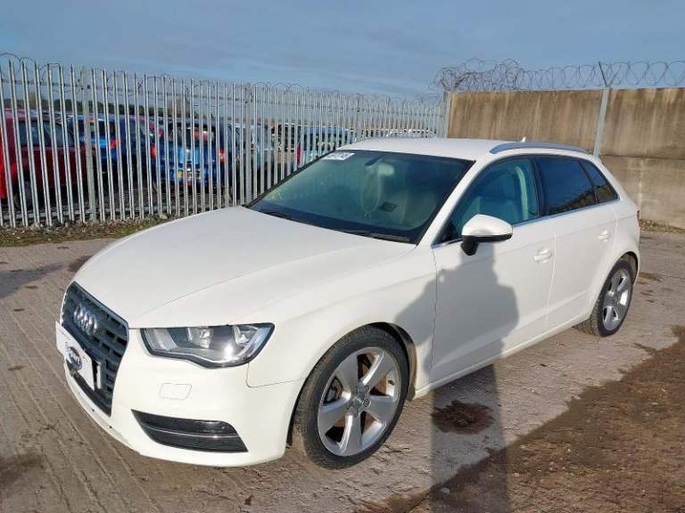 Breaking Audi A3 Sport 2013 5DR 2.0 TDI Diesel CRBC 6 Speed PFL White