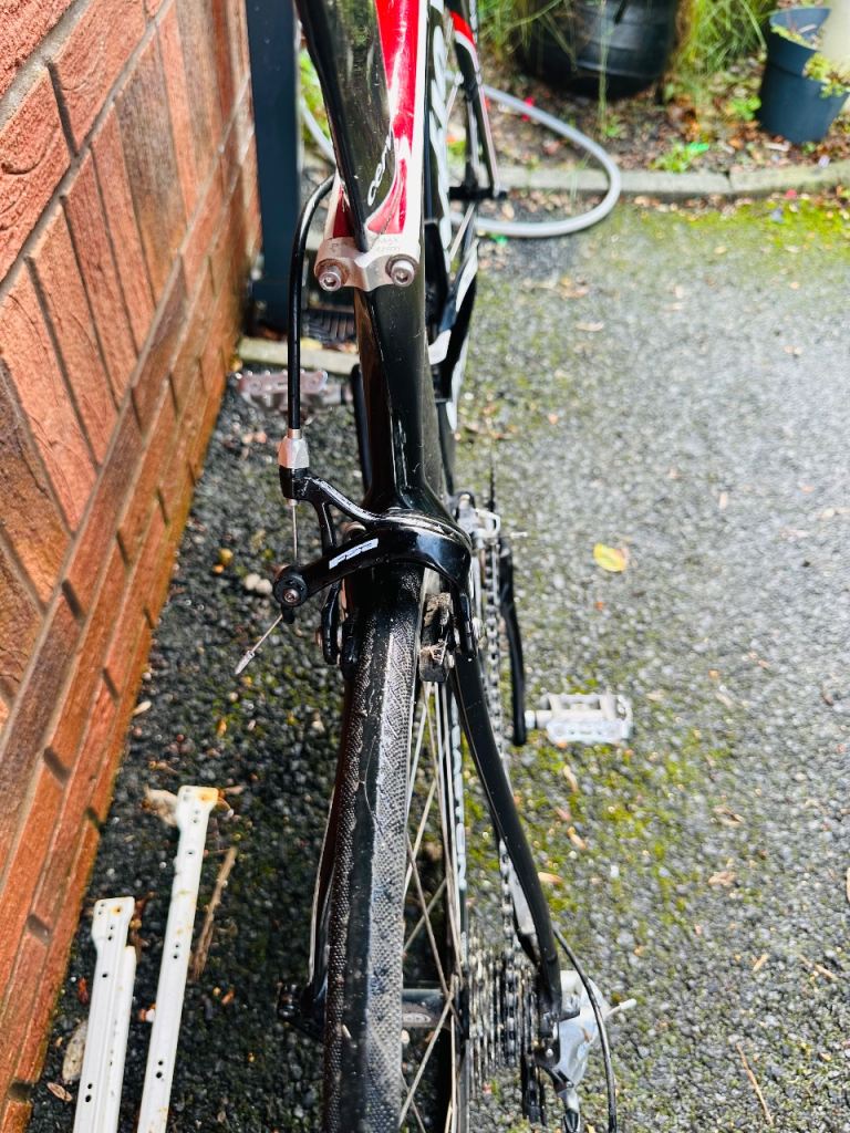 Cervelo P2 Road Bike - Black/Red, Good Condition