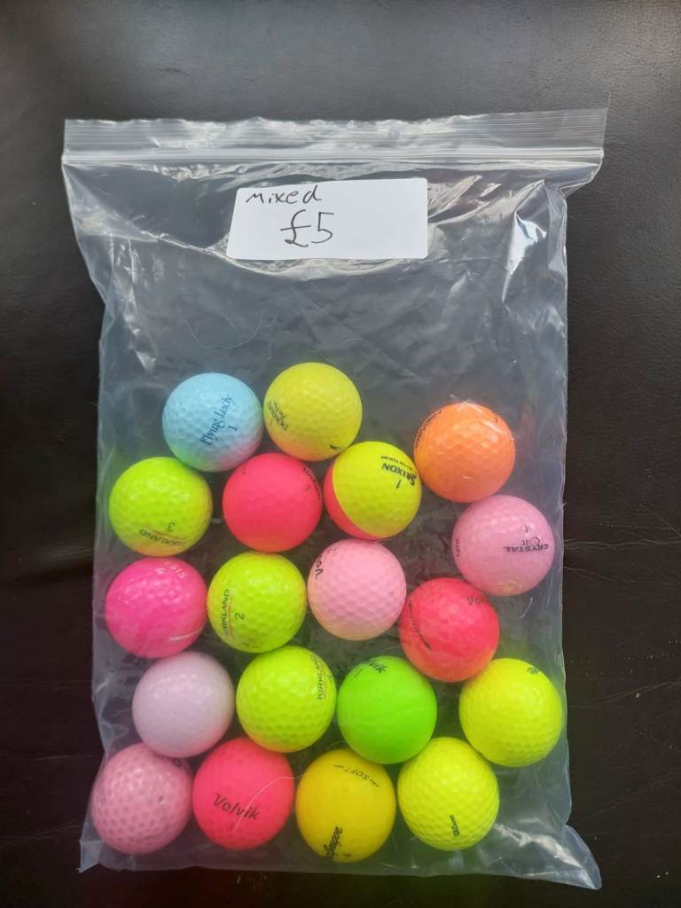 Golf balls for sale.