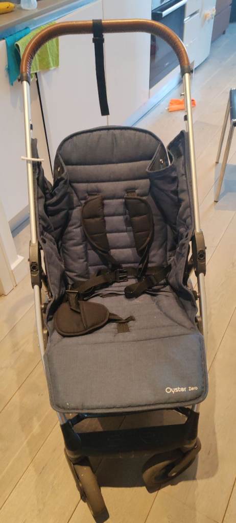 Oyster Zero Pushchair - Blue, Good Condition
