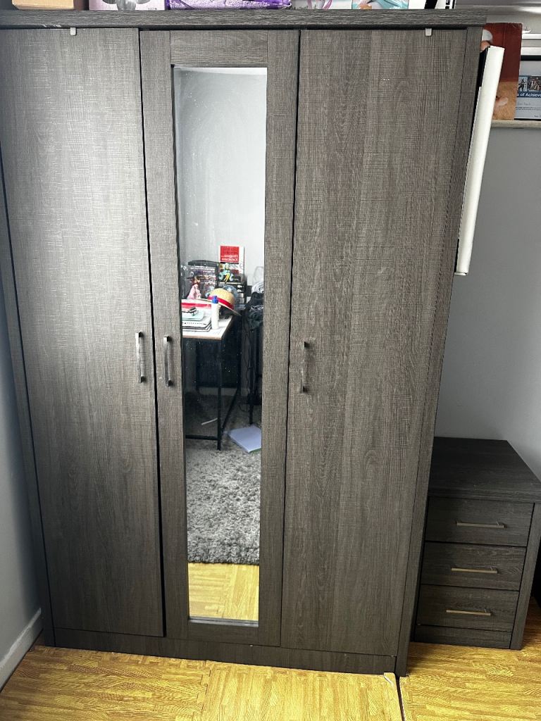 Wardrobe and drawer