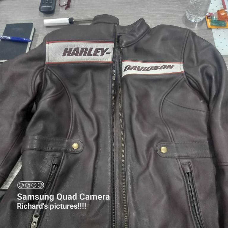 Harley-Davidson leather jacket brand new size small 