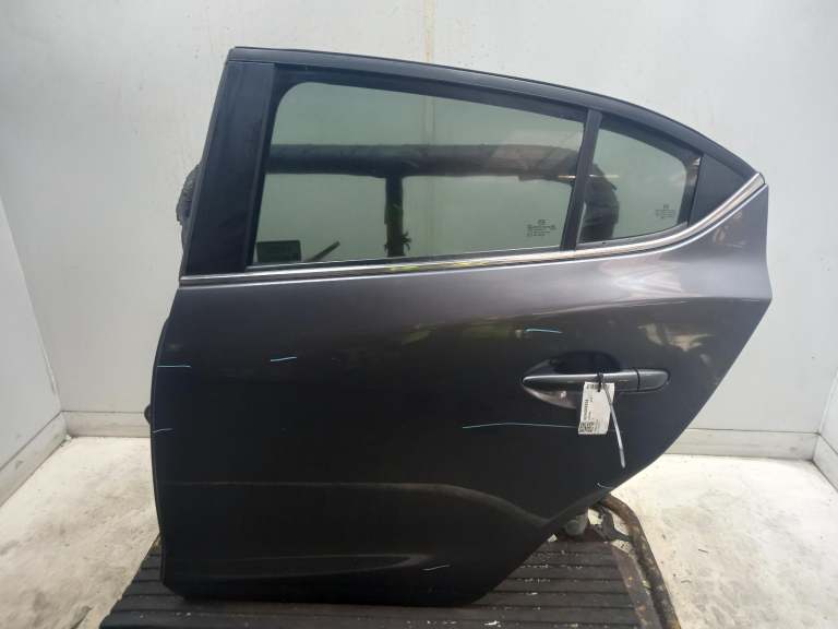 Mazda 3 Left Rear Door N/S 2013-2019 Grey 5 Door Hatchback