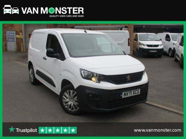 2022 Peugeot Partner 1000 1.5 BlueHDi 100 Professional Prem Van [6 Spd] PANEL VAN DIESEL Manual