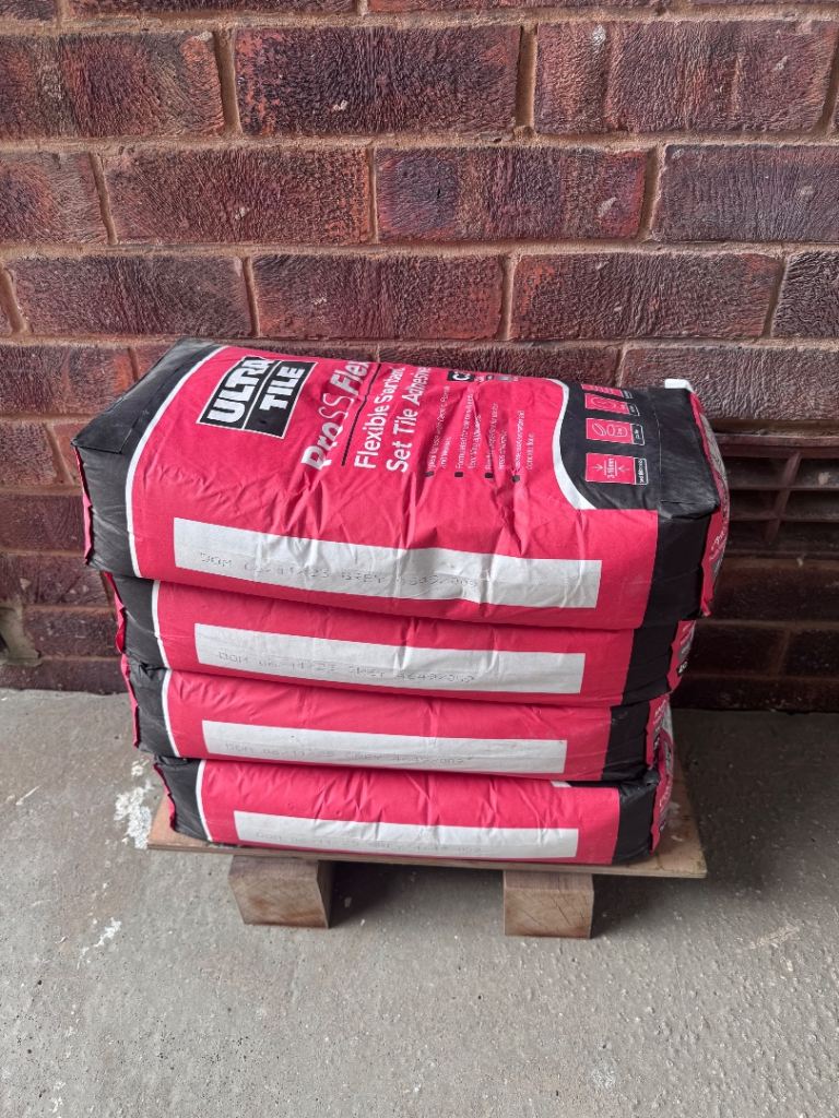 ULTRA TILE ProSS Flex Flexible Standard Set Tile Adhesive - Grey