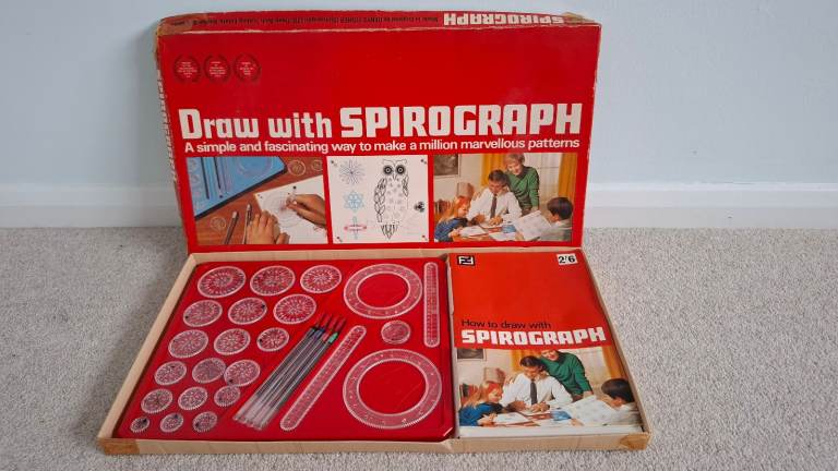 Vintage Spirograph set