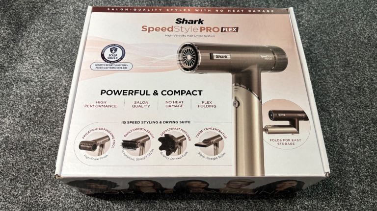 Brand new Hair Dryer: Shark SpeedStyle Pro FLEX 4-in-1 High-Velocity Hair Dryer System HD542UK