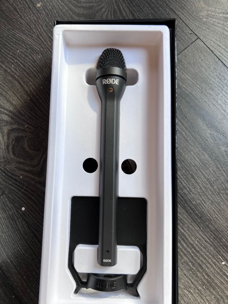 RØDE Reporter Professional Interview Microphone – Boxed, Excellent Condition