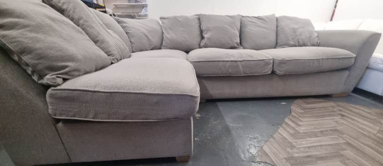 Grey Corner Sofa *Can Deliver*