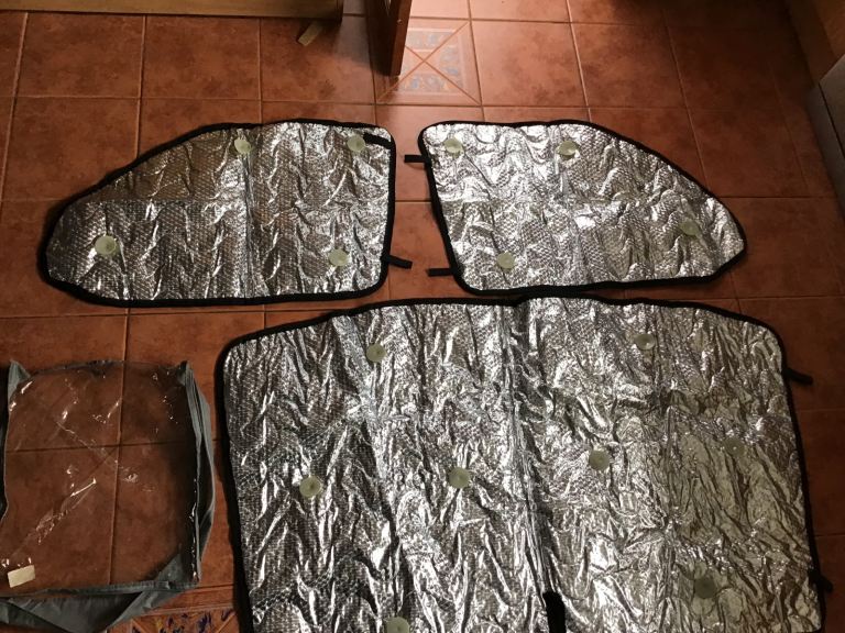 VW T5/6 thermal interior window covers