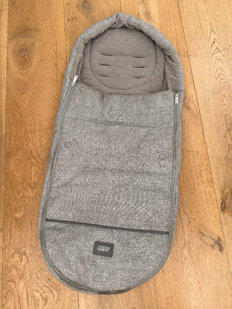 Mamas & Papas Grey Pram Footmuff 