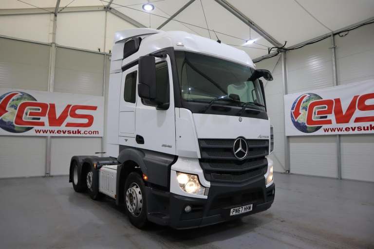 2018 (67 PLATE) Mercedes Benz ACTROS 2546 6x2 Euro 6 Tractor Units