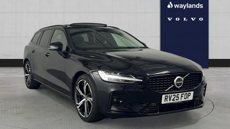 2025 Volvo V60 2.0 B4P Ultra Dark 5dr Auto ESTATE PETROL Automatic