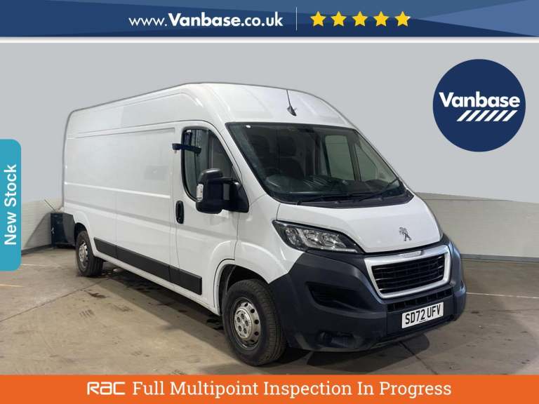 2022 Peugeot Boxer 2.2 BlueHDi 335 Professional Panel Van 5dr Diesel Manual L3 H2 Euro 6 (s/s) Pa...