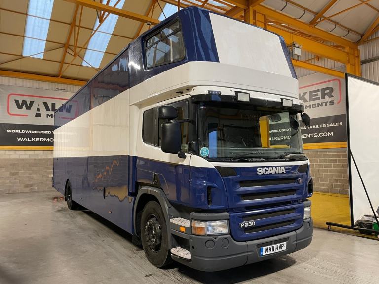 SCANIA P230 18 TONNE 4X2 REMOVAL/BOX TRUCK - 2011 - MK11 HWP