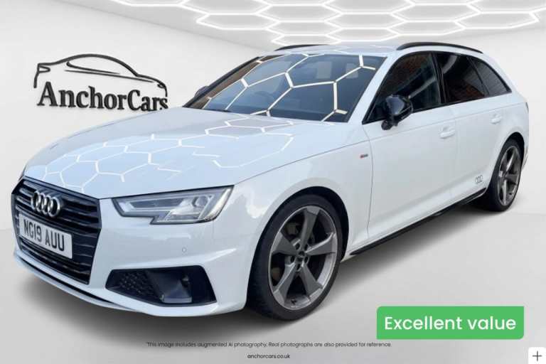 2019 Audi A4 2.0 TFSI 35 Black Edition Estate 5dr Petrol S Tronic Euro 6 (s/s) (150 ps) Estate Pe...
