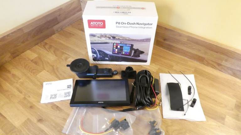 ATOTO P8 on dash CARPLAY & ANDROID AUTO and Hands Free telephone unit