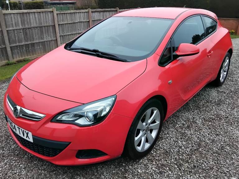 Vauxhall Astra GTC 1.7 CDTi ecoFLEX Hatchback 2014 1686cc 3 Door