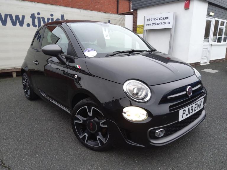 2019 Fiat 500 1.2 S Euro 6 (s/s) 3dr HATCHBACK Petrol Manual