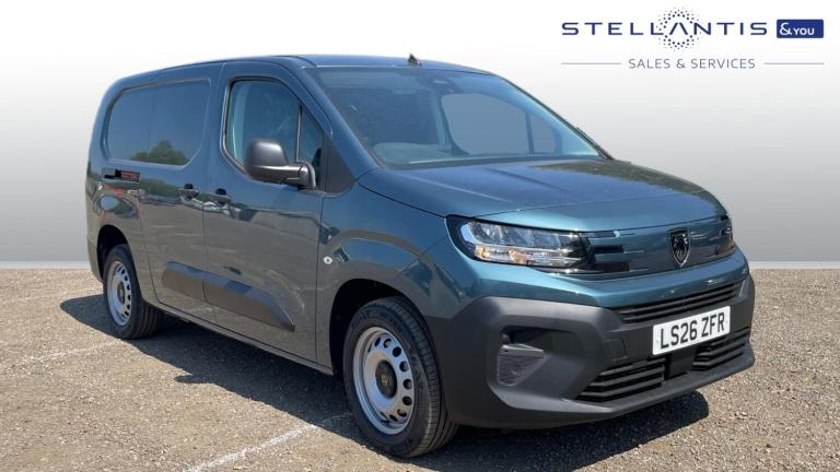 2026 Peugeot Partner 1.5 BlueHDi 100 Professional Plus Van PANEL VAN DIESEL Manual