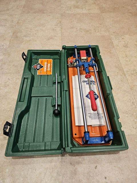 Cortador Rubi Tile Cutter TS40 Professional Orange Base