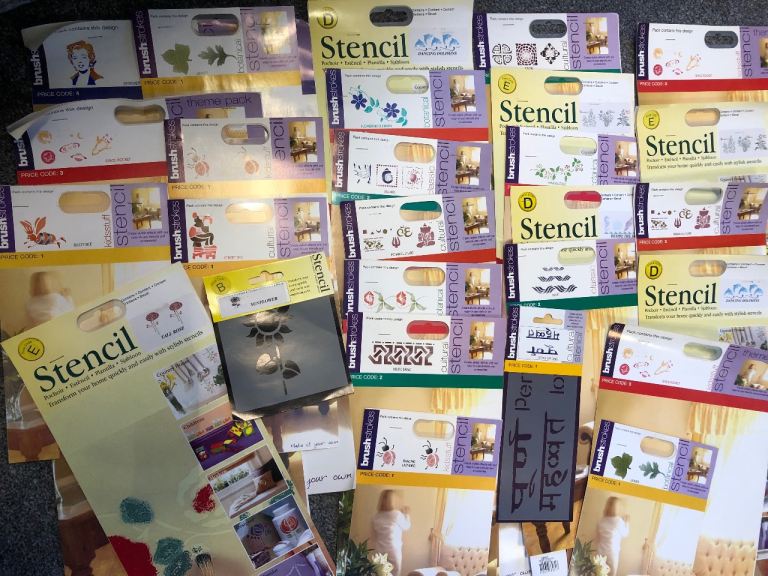 Massive job lot 336x  stencil mix lot CHEAP 
