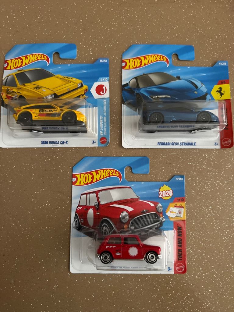 Hot Wheels cars