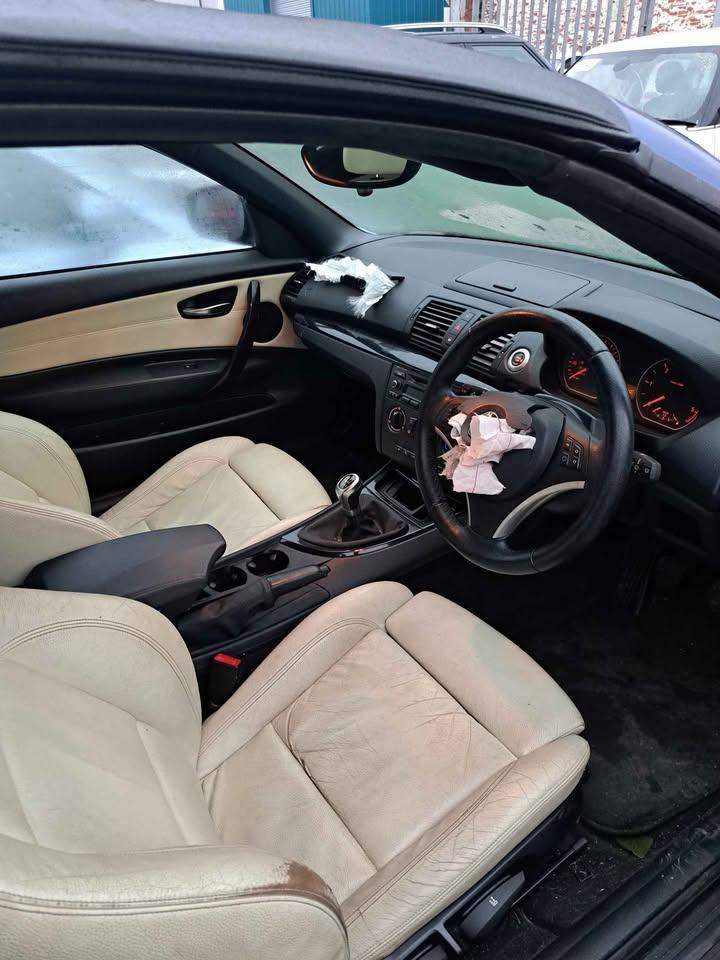 BMW 120D SPORT LCI E88 DISMANTLING PARTS BONNET LIGHT WING DOOR HUB HEAD UNIT BOOT LID