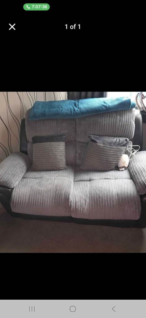 2 seater sofa recliner 
