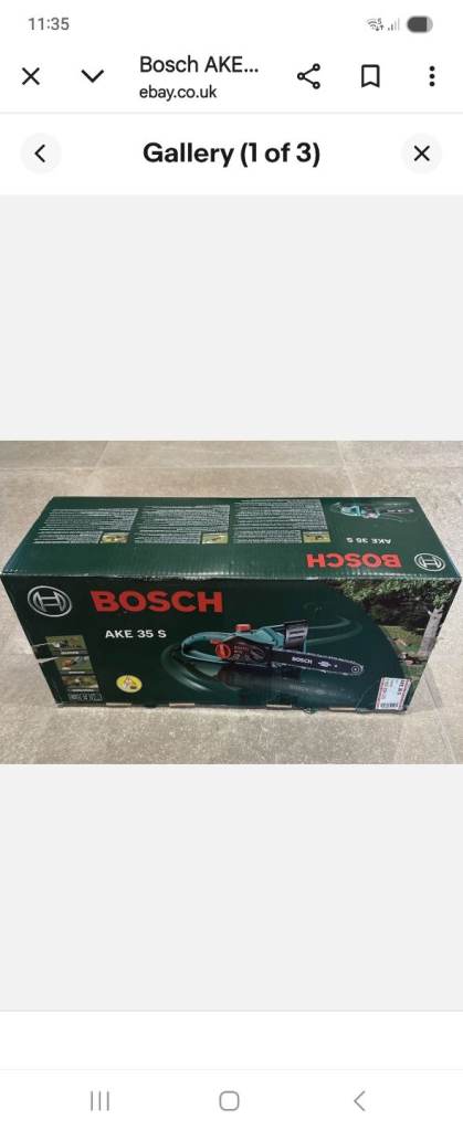 Bosch mains chainsaw