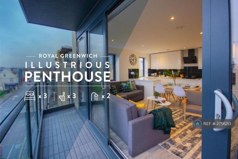 3 bedroom flat in Illustrious House, London, SE10 (3 bed) (#2756213)